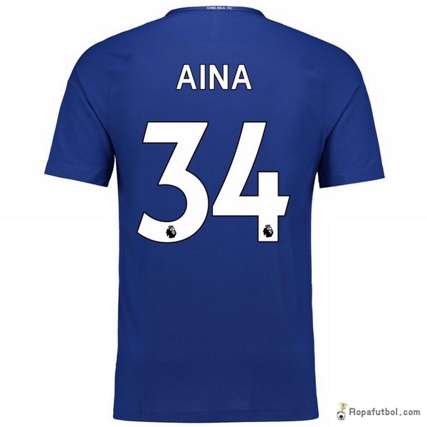 Camiseta Chelsea Replica Primera Ropa Aina 2017/18